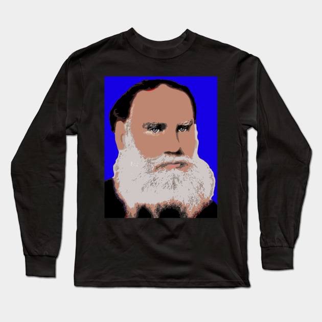 leo tolstoy Long Sleeve T-Shirt by oryan80